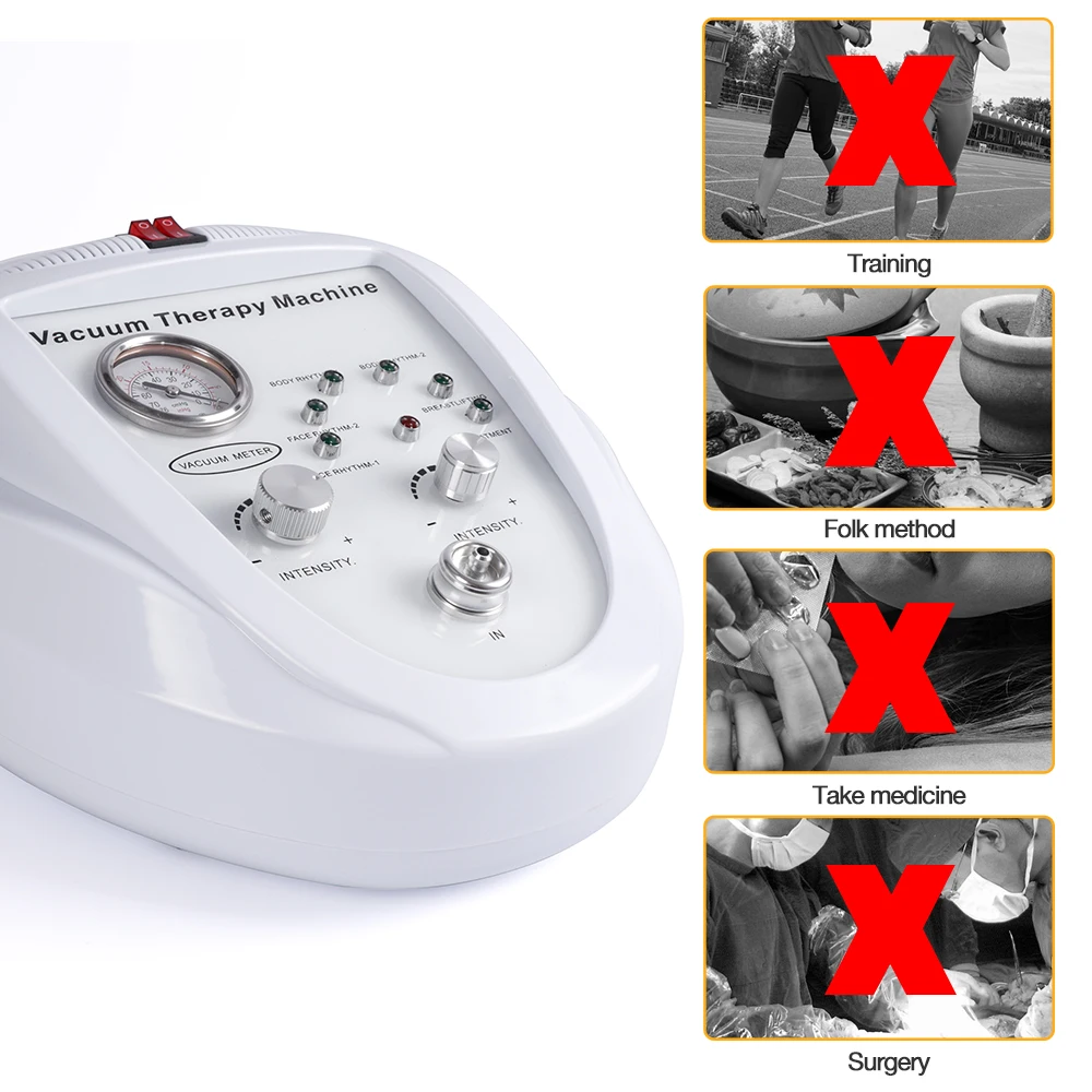24Buttocks Lifter Cup Vacuum Breast Enlargement Bust Enhancement Pumps Therapy Cupping Massager Bigger Butt Hip Enhancer Machine - купить по