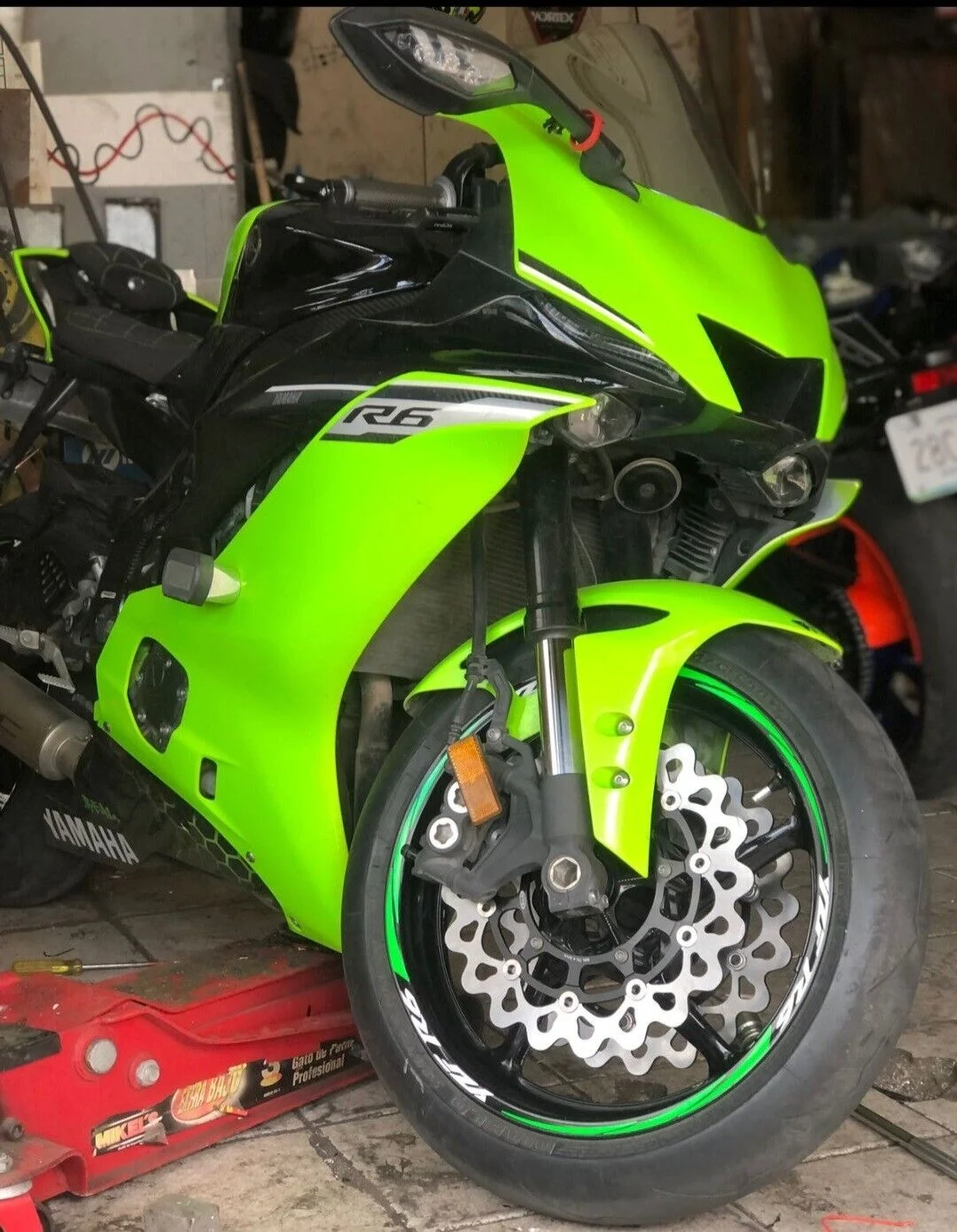Плавающий болт ротора переднего и заднего тормозного диска Arashi с ЧПУ для YAMAHA YZF R6