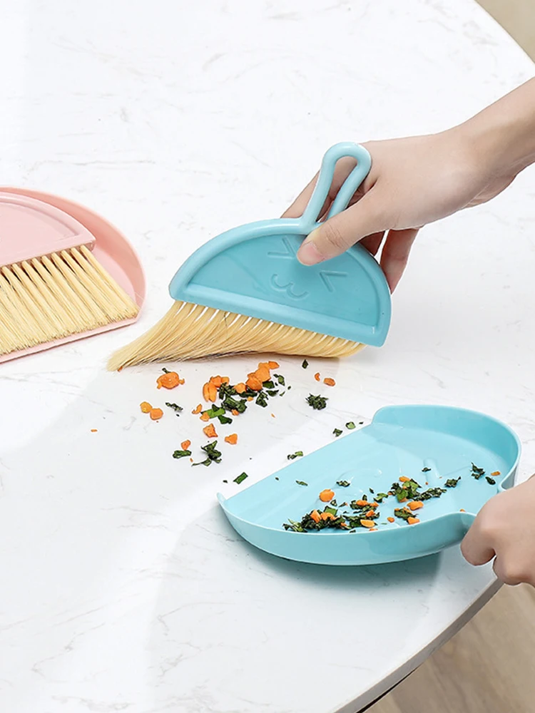 

Mini Cleaning Brush Small Broom Dustpans Set Desktop Sweeper Garbage Cleaning Shovel Table Household Cleaning Tools