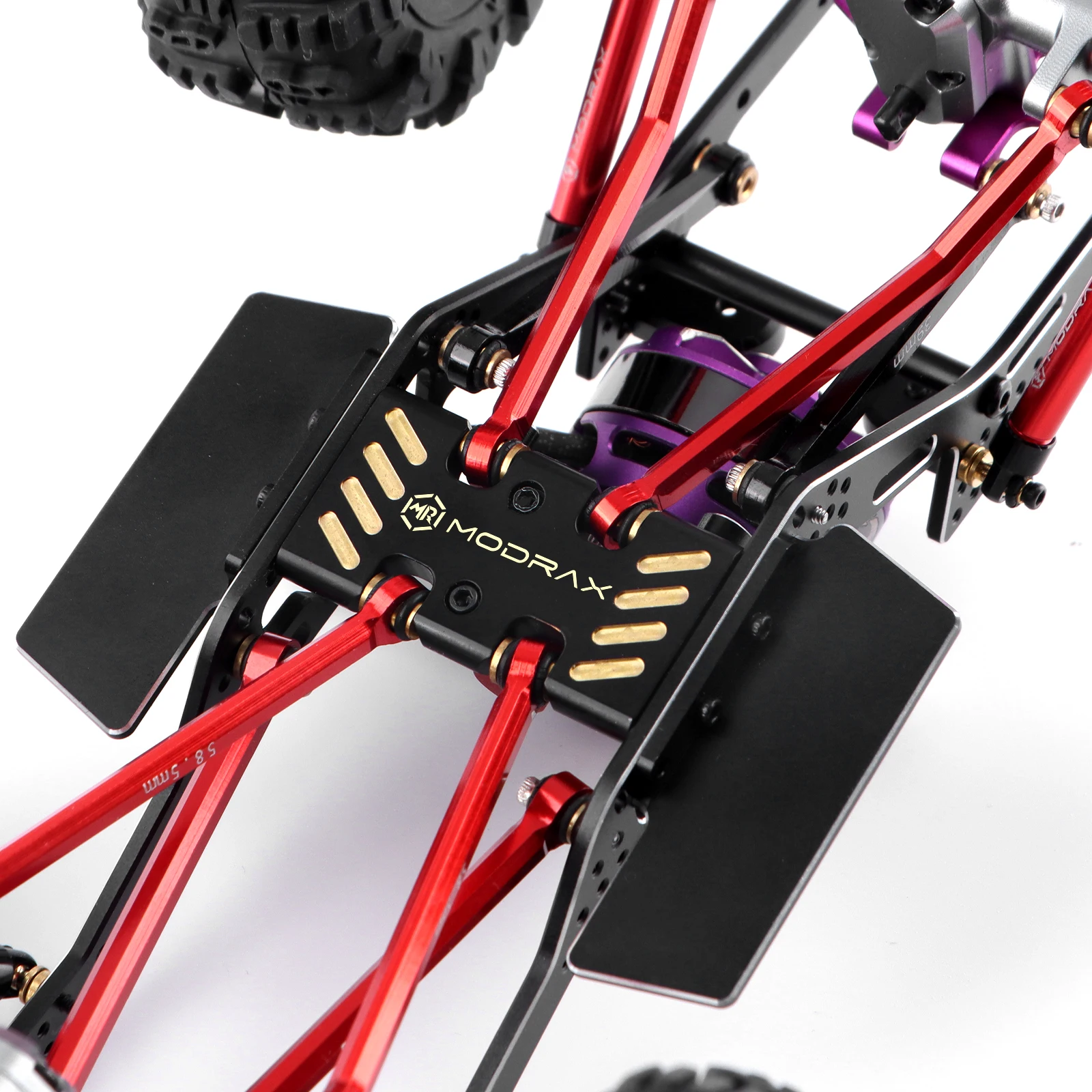 Медная защитная пластина ModRax для шасси Axial SCX24 LCG, 124, для модификаций радиоуправляемых краулеров (art.: 3920dc3e42e93) - 3920dc3e42e93