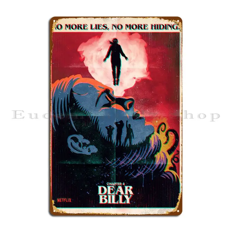 

Dear Billy No Logo Metal Sign Poster Club Party Pub Club Bar Printing Wall Mural Tin Sign Poster