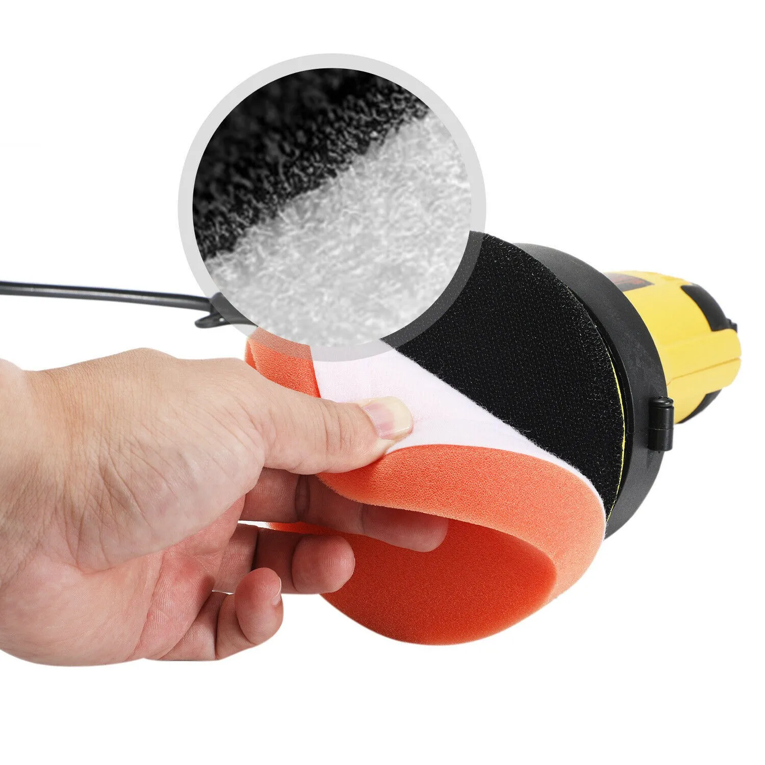 

3inch Polishing Pads Adapter Buffer Buffing Foam For Car Polisher Gross