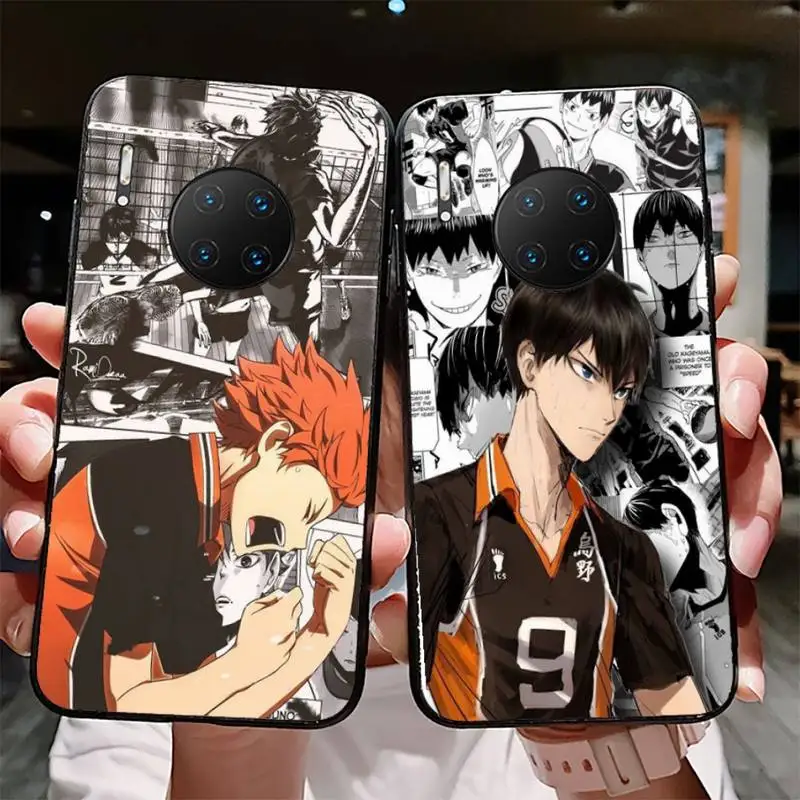 

YNDFCNB Haikyuu Phone Case for Huawei Mate 20 10 9 40 30 lite pro X Nova 2 3i 7se