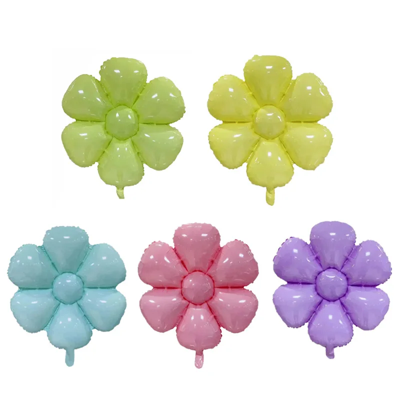 

Macaron Daisy Flower Helium Balloon SunFlower Balloons Toy INS Hot Photo Props Wedding Birthday Party Decorations Baby Shower