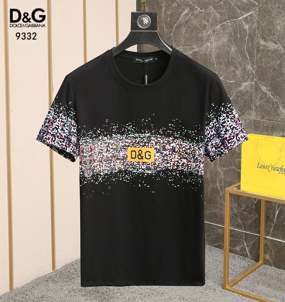 

Office2022 Brand Dolce&Gabbana Trendy Men Cotton T-shirts Tee Jersey DG Shirts Tops Plus Size M-XXXL