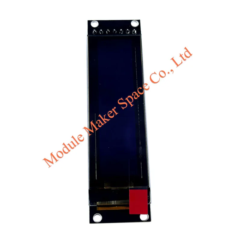 Фото Модуль OLED-дисплея 2,08 дюйма, разрешение 256x64, драйвер SH1122, белый/синий монохромный, интерфейс SPI, 7-контактный ЖК-модуль №5