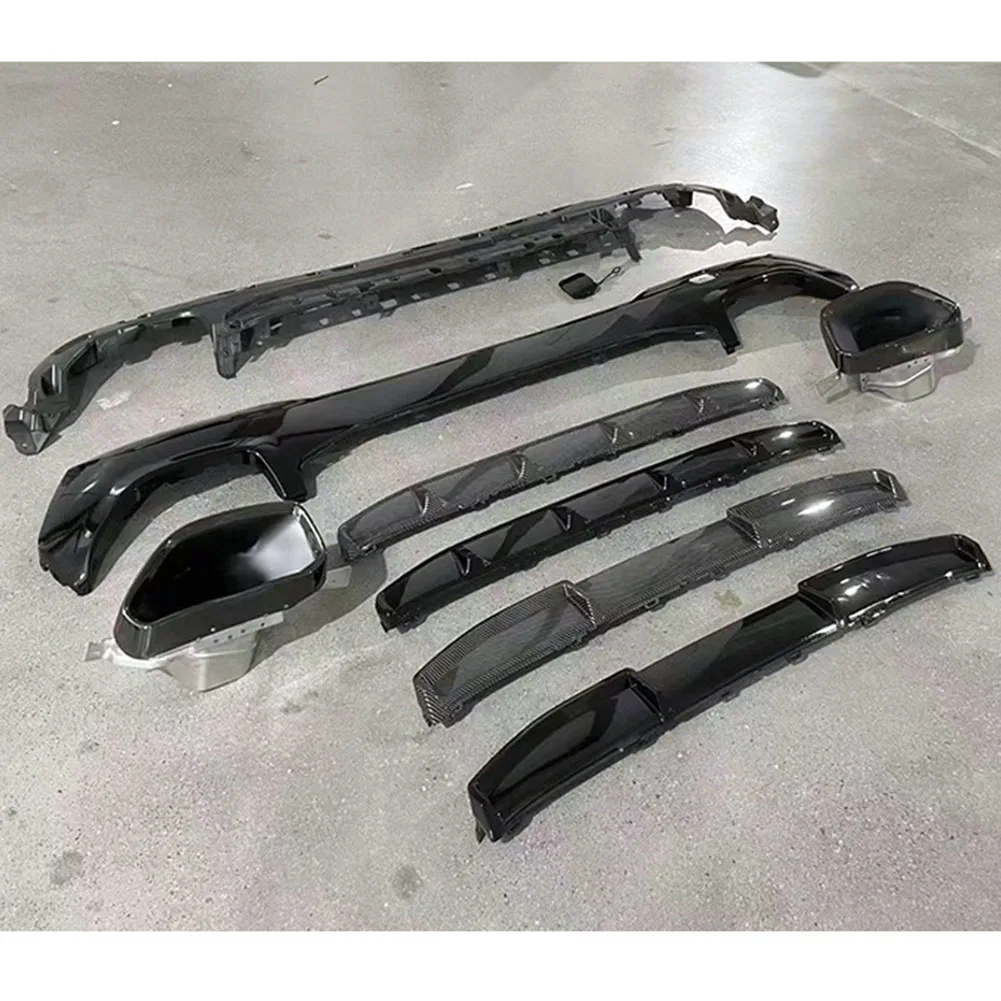 Диффузор для заднего бампера автомобиля спойлер с наконечниками выхлопных газов