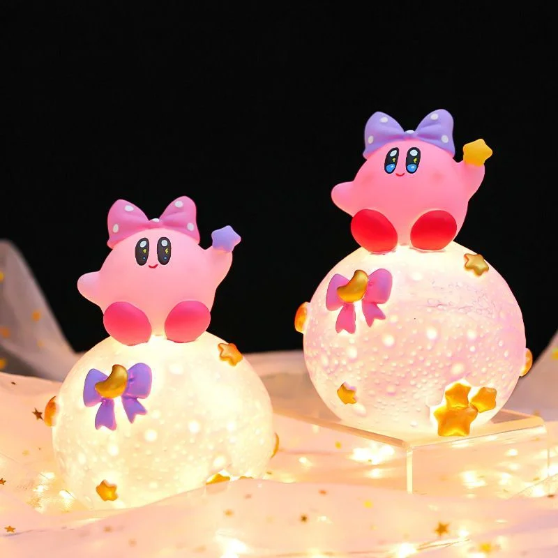 

Kawaii Kribys Nightlight Cute Kribys Cartoon Led Bedroom Decoration Nightlight Toy for Girls Birthday Gifts