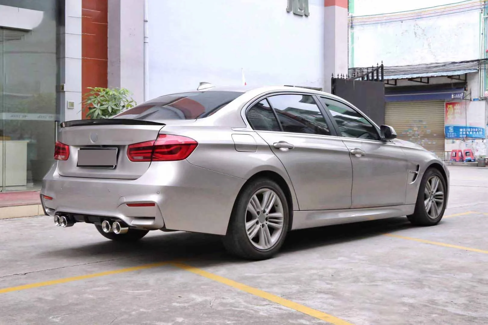 Роскошные комплекты кузова для BMWs 3 серии F30 F35 BRILLIANCE facelift M3 наконечники боковой