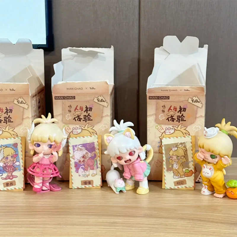 Yobu 2 серия Первое качество жизни слепая коробка игрушки Kwaii Mystery Box Caixa Misteriosa