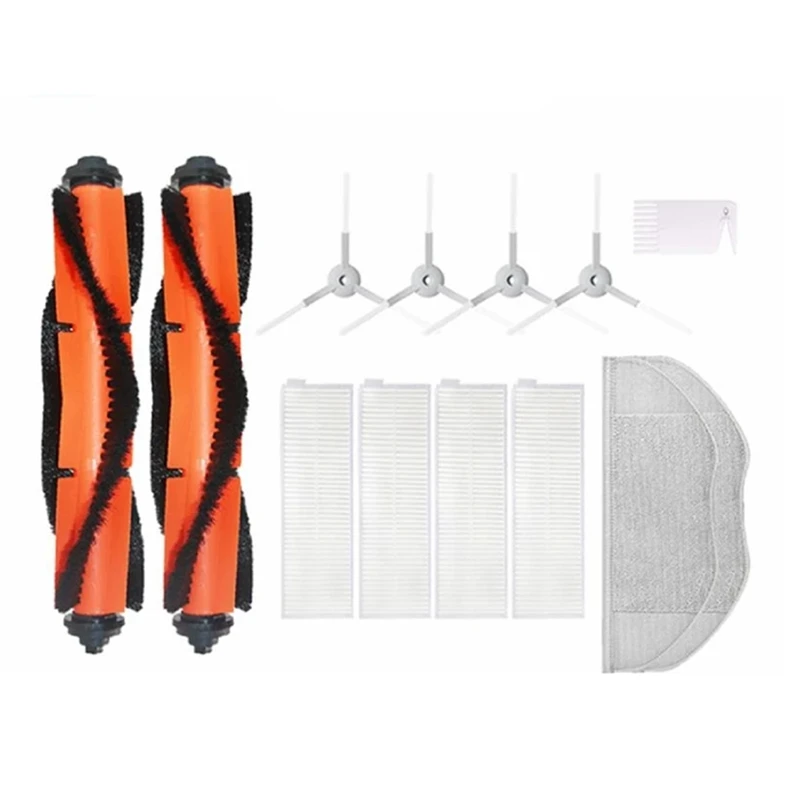 

Новые запчасти для пылесосов, аксессуары для робота-пылесоса XIAOMI MIJIA G1, основная щетка, фильтры, боковые щетки, насадки для швабры