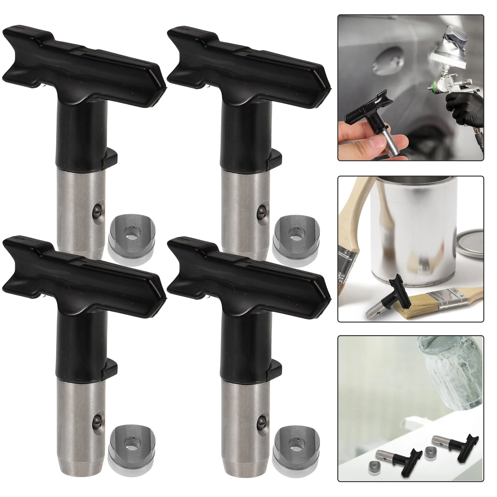 

4pcs Airless Sprayer Tip Airless Sprayer Attachment Accessory