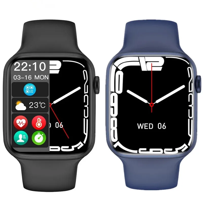 

IWO W27 Pro Smart Watch Men Women Series 7 With Siri NFC 1.81 Inch Split Screen Custom Dial Wireless Charger BT Call Smartwatch