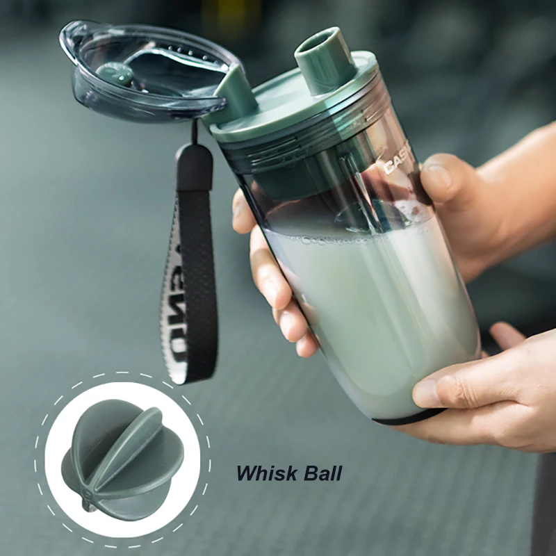 400ml Sport Gym Protein Powder Shaker Mixer Cup Portable Mil