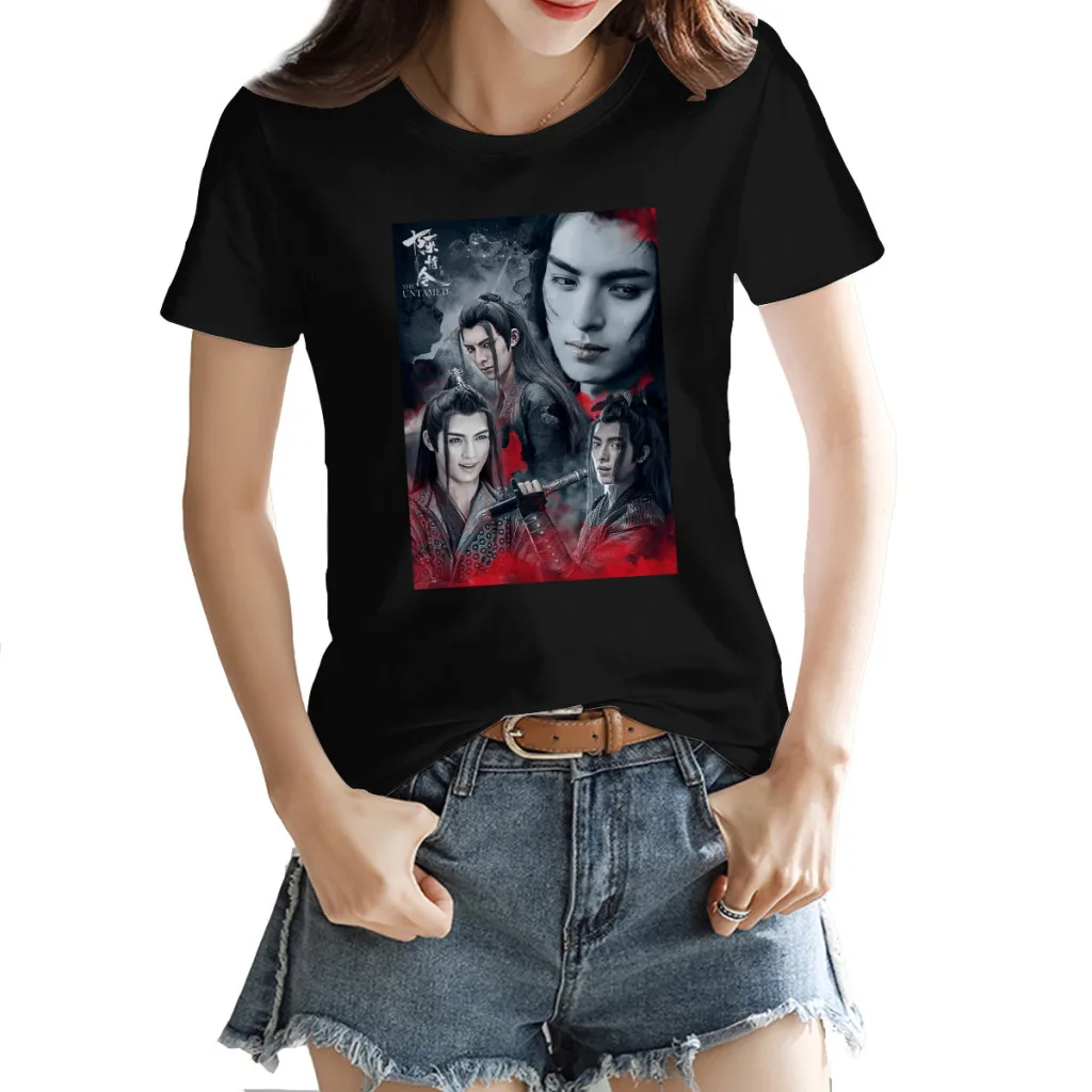 

The Untamed. Xue Yang Women's T-shirt Creative Black Funny Vintage Tees Tops European Size