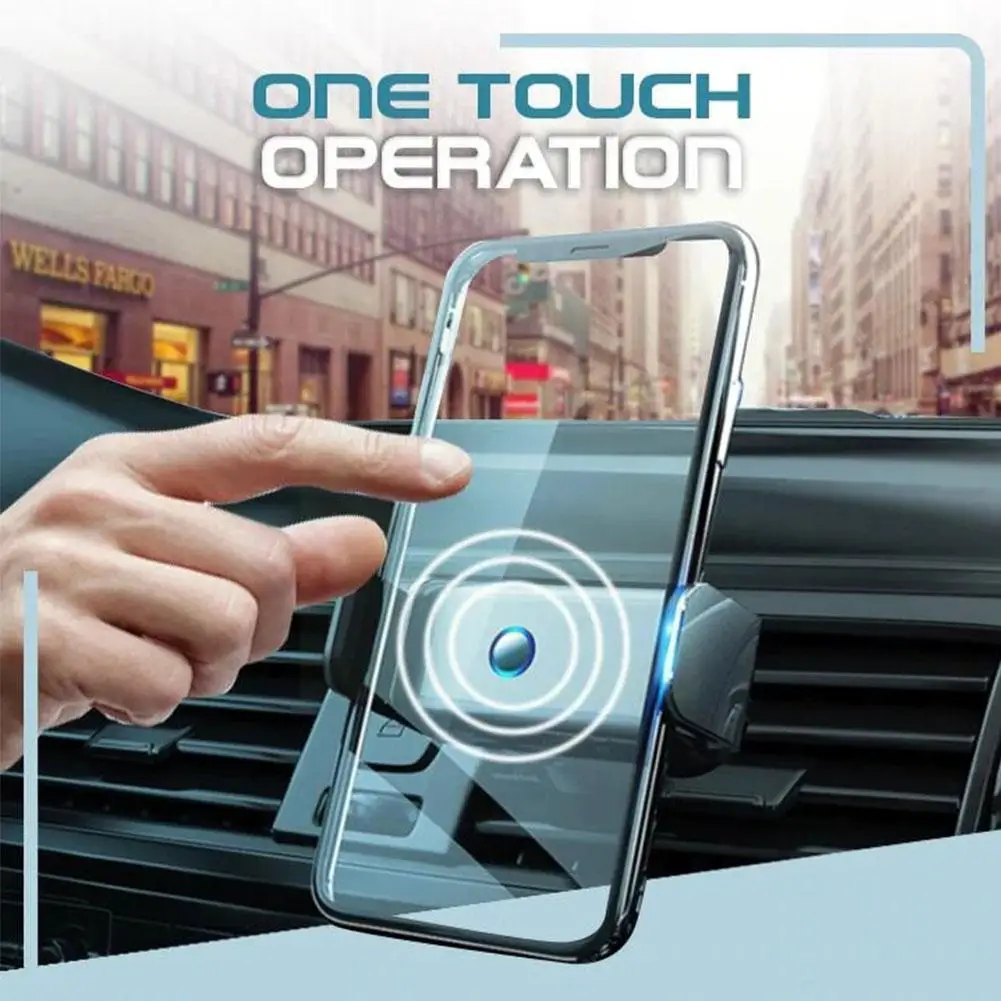 

All New Phone Induction Holder Bracket Electric Phone Car Board Bracket Bracket Outlet Navigation Dash Mobile Car Air I8s2