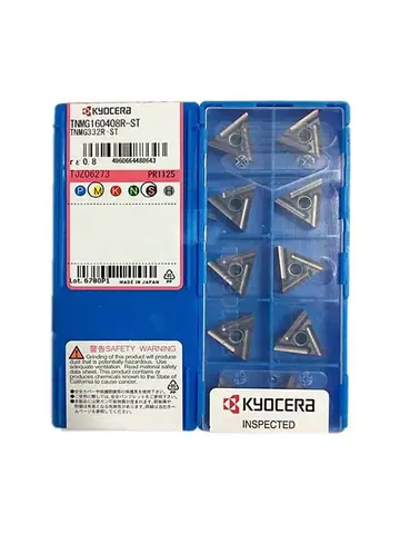 Kyocera карбидные токарные вставки TNMG160408TK TNMG160408 TNMG160404HQ TNMG160404MQ TNMG160404MS PR1125  (10 штук)