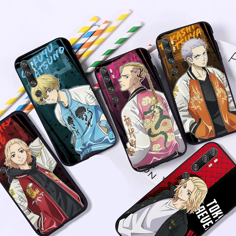 

Tokyo Avengers Japan Anime Phone Case For Xiaomi 10 11 Pro Lite Ultra Note 10 Pro CC9 Pro 10S CC9e Soft TPU Funda Back Cover