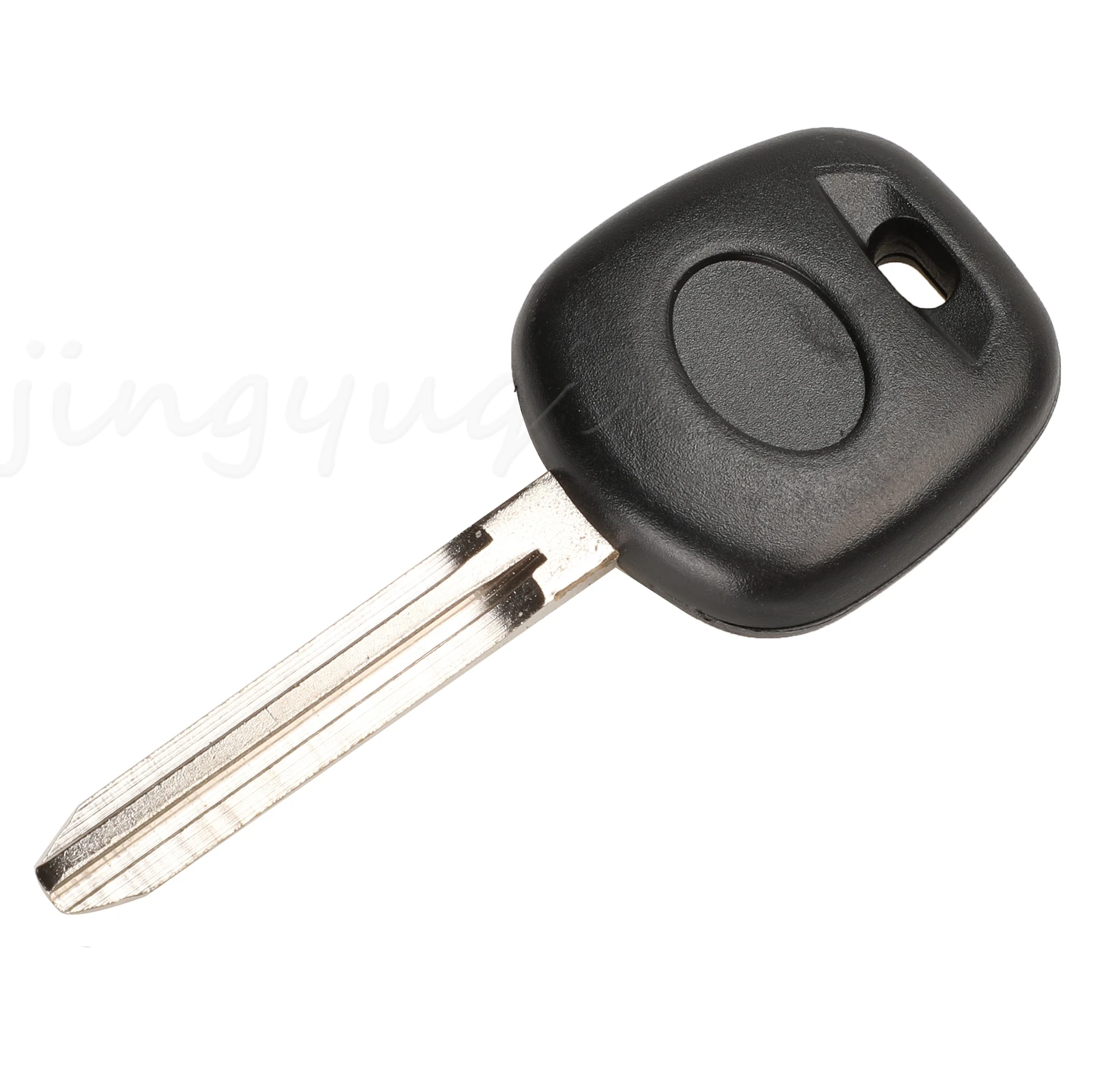 

Jingyuqin транспондерный ключ для Toyota, сменный пульт дистанционного управления, чехол для ключа автомобиля, брелок с чипом 4D67, необрезанное лезвие TOY43
