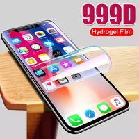 full cover hydrogel film for iphone12 6s 7 8 x xs max xr on iphone 11 pro anti spy screen protector not glass
