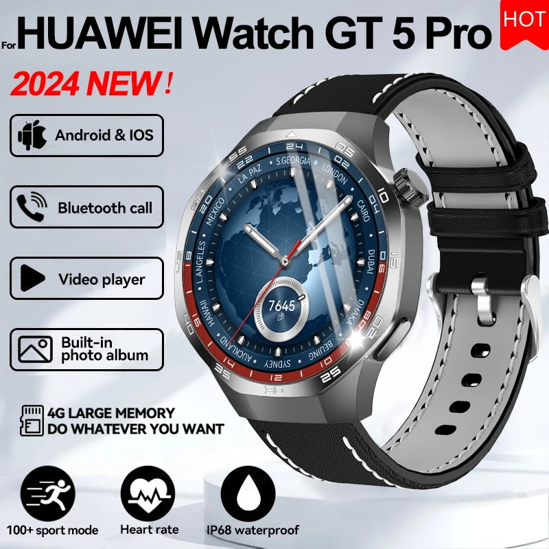 Водонепроницаемые смарт-часы HUAWEI Watch GT 5 Pro цвет в ассортименте
