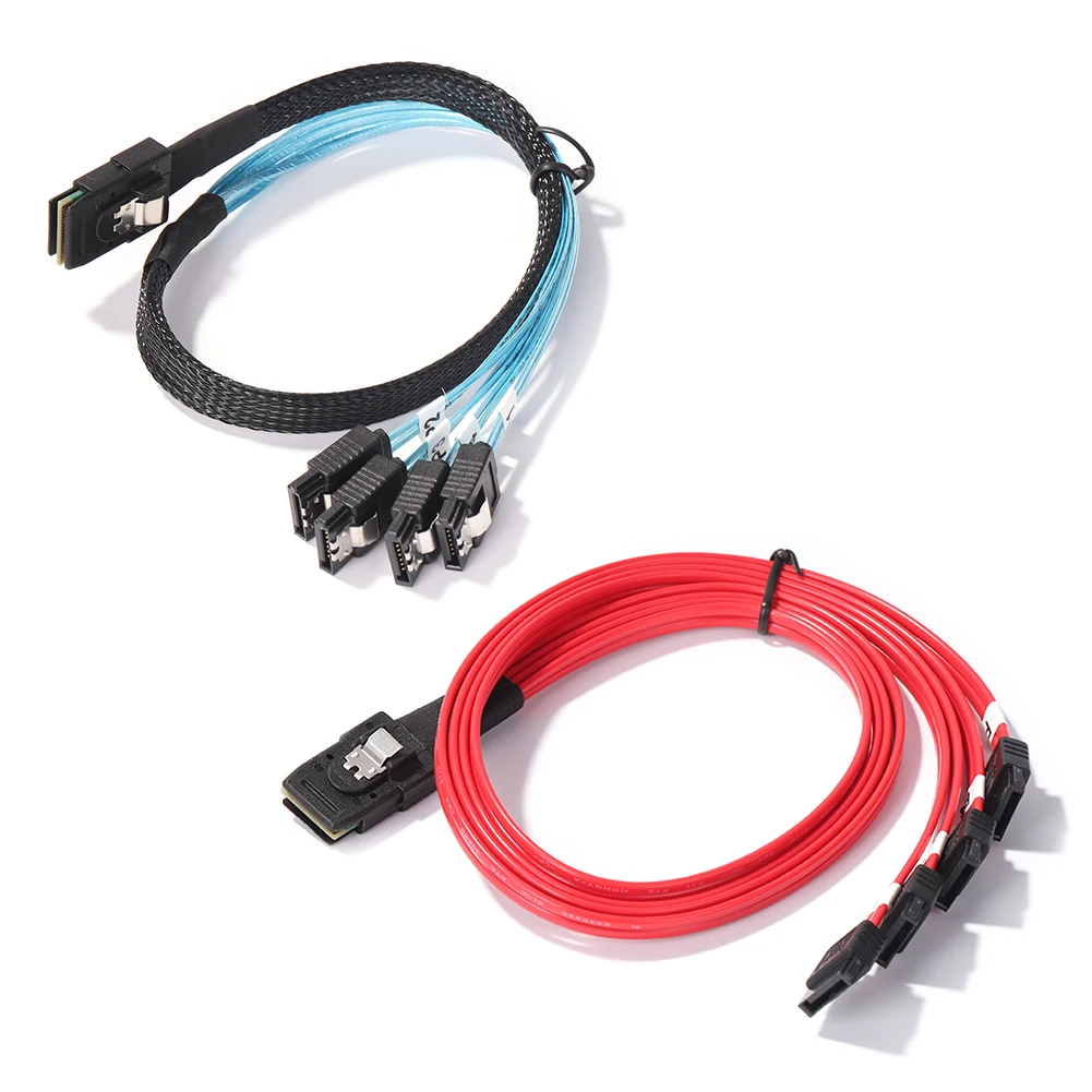 

Mini SAS SFF-8087 to SATA Server Extension Cable Connect External Hard Drive Disk Hard Disk Connect Cable