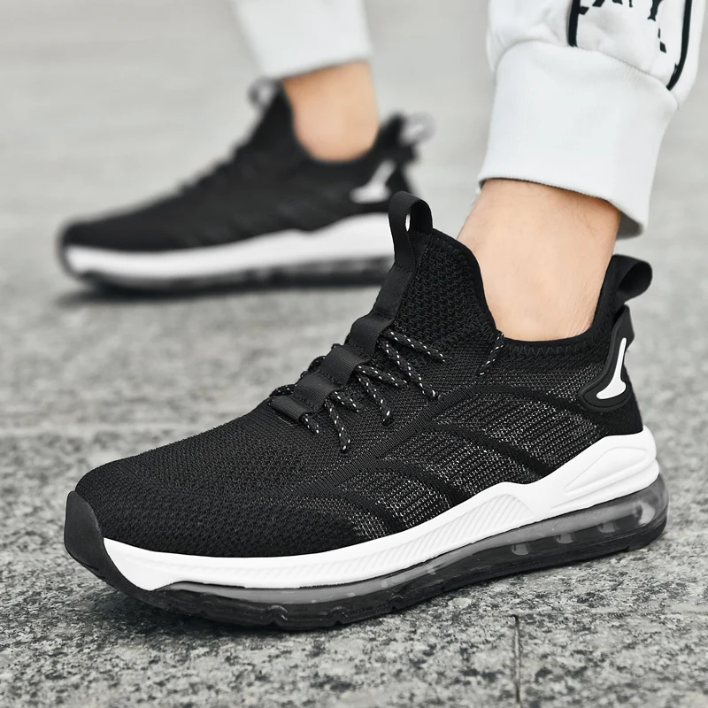 New Men's Classic Sports Shoes Brand Comfortable Marathon Race Jogging Shoes Outdoor Running Shoes Men's Fitness Shoes