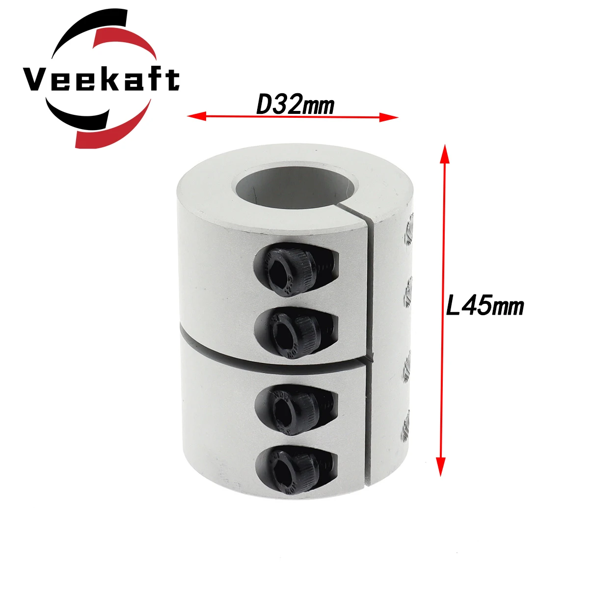 

Муфта Rigid shaft coupler D32L45 veekaft