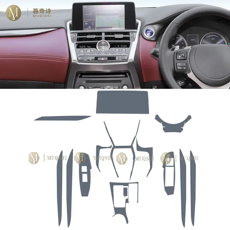 MUQSHI предварительно вырезанная внутренняя панель коробки передач автомобиля