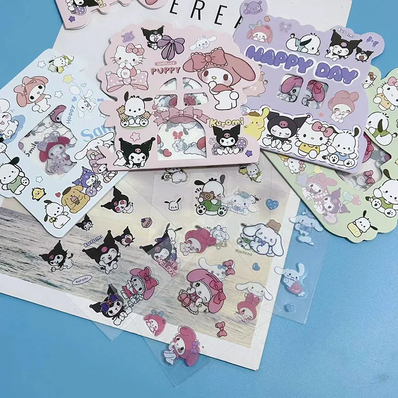 4 пакета/лот Sanrio мелодии Пэт стикеры мультфильм Pochacco Scrapbooking DIY дневник