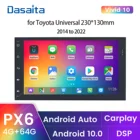 Dasaita для Toyota Corolla Auris Fortuner Innova 2015-2019 Android 10 с Carplay Android Auto 9 