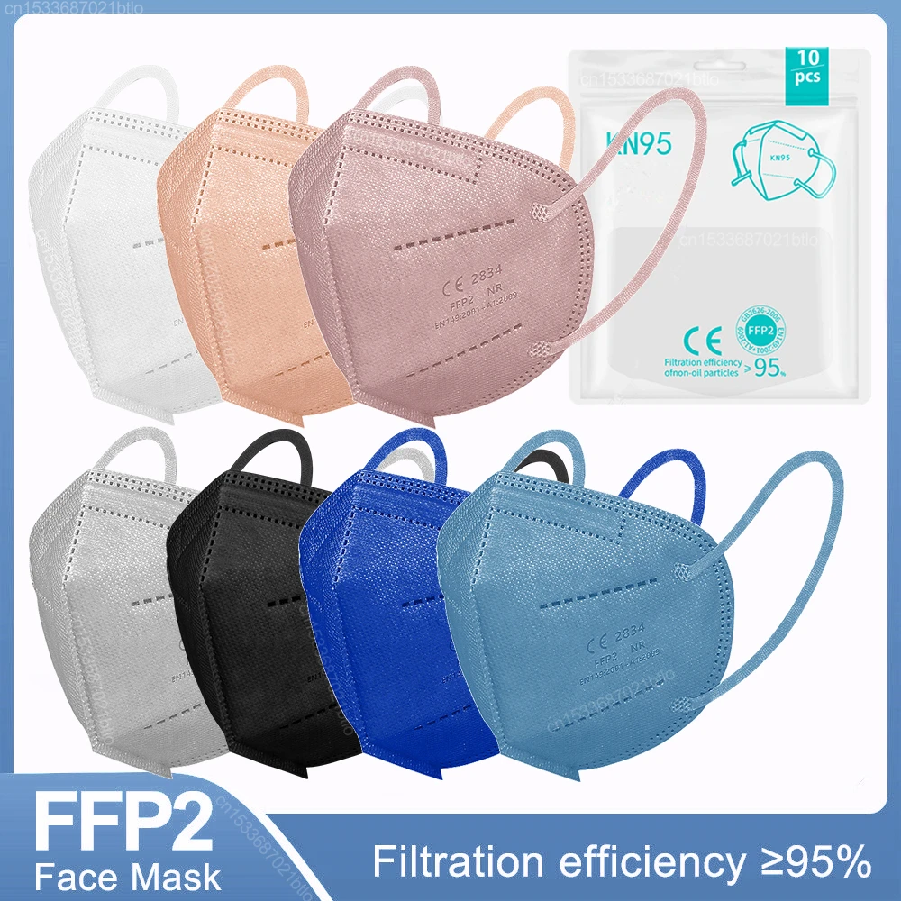 FFP2 маска CE Mascarillas FPP2 Homologadas 5 слоев маска для лица для взрослых KN95 сертифицированная маска FFP 2 Cubrebocas FFP2mask KN 95 тушь для ресниц
