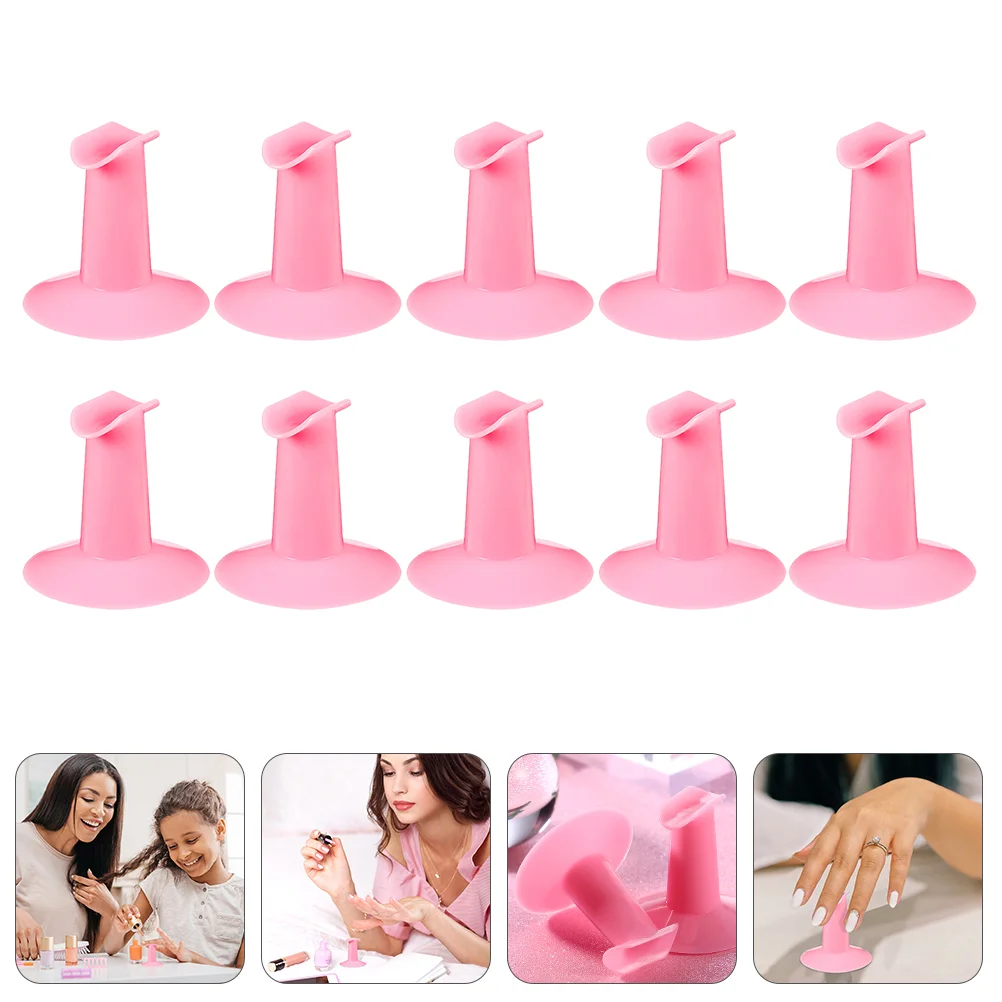 

10Pcs Durable Compact Portable Creative Practical Finger Supports Finger Stands Finger Stands