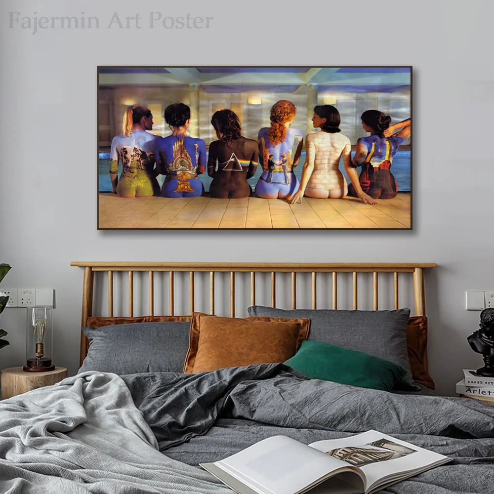 

Body Painting Artwork Canvas Paintings Modern Aesthetic Figures Colourful Wall Posters Pictures Prints Living Room Decoration