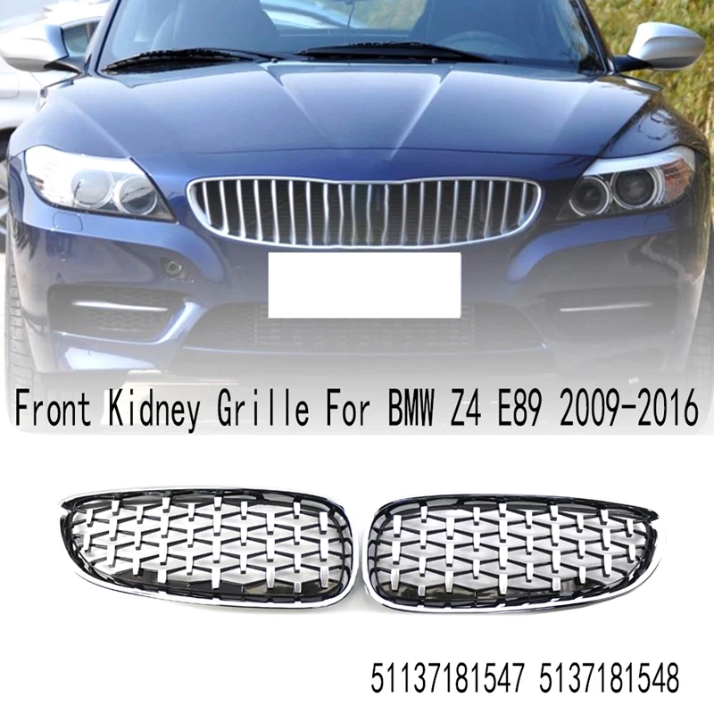

2 шт., передняя решетка для BMW Z4 E89 51137181547-5137181548