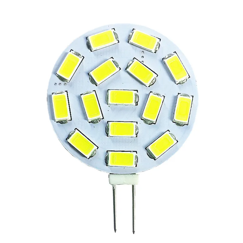 

10pcs 3W Bi-pin Disc LED Light Bulb 300lm G4 SMD5730 30W Halogen Equivalent Warm Cold White for Puck Lights RV Trailers Campers