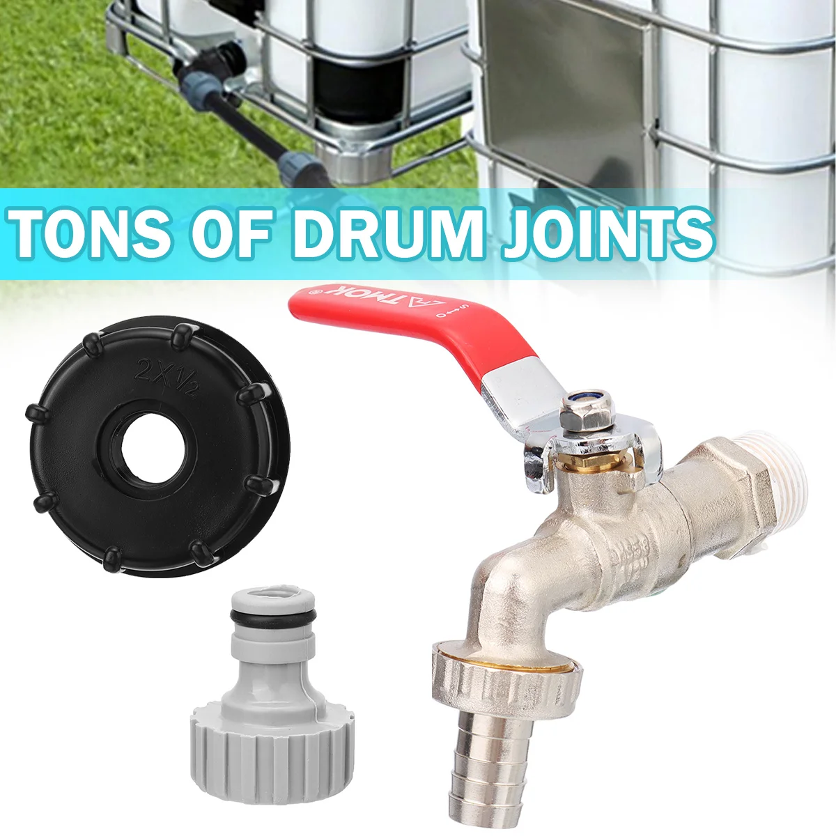 

Соединитель для садового шланга, 1/2 дюйма, с резьбой S60X6