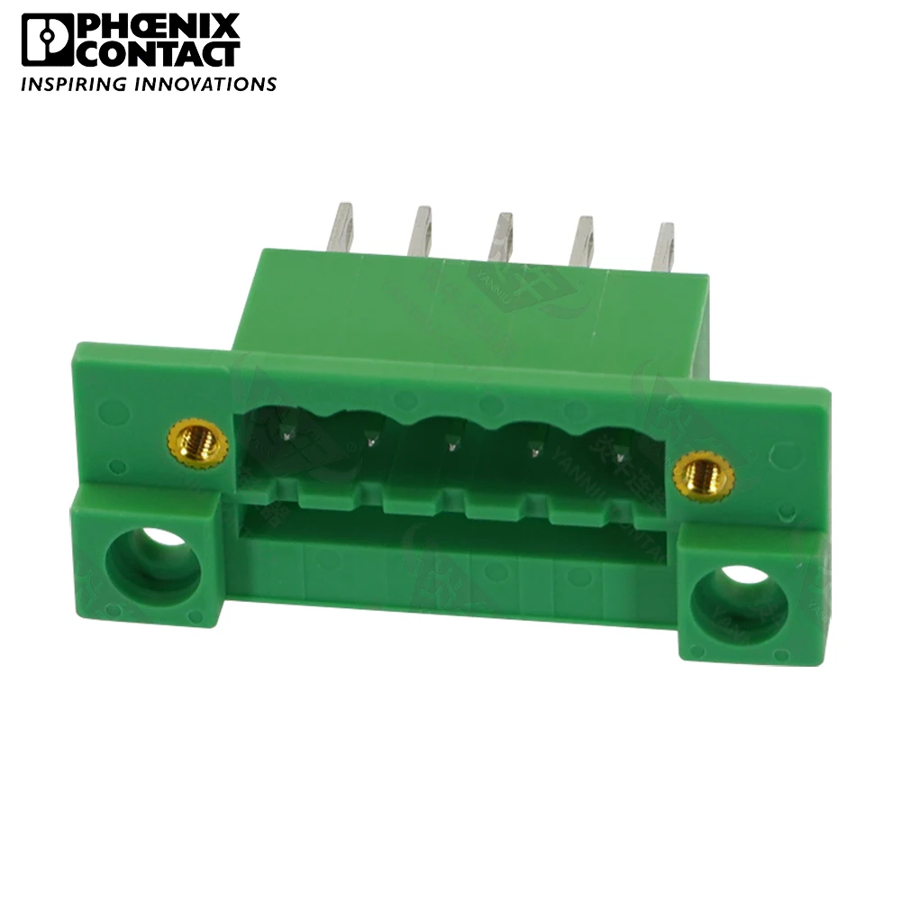 

5.08mm Original Genuine Phoenix Contact Connector PCB Feed-through Terminal Block 5 Pin DFK-MSTB 2.5 GF 5.08 0710206 12A 320V