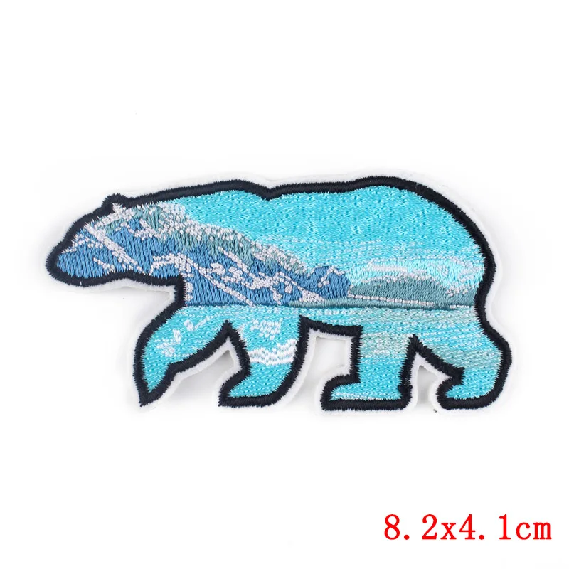 5 шт./набор термоклейкие нашивки Змея