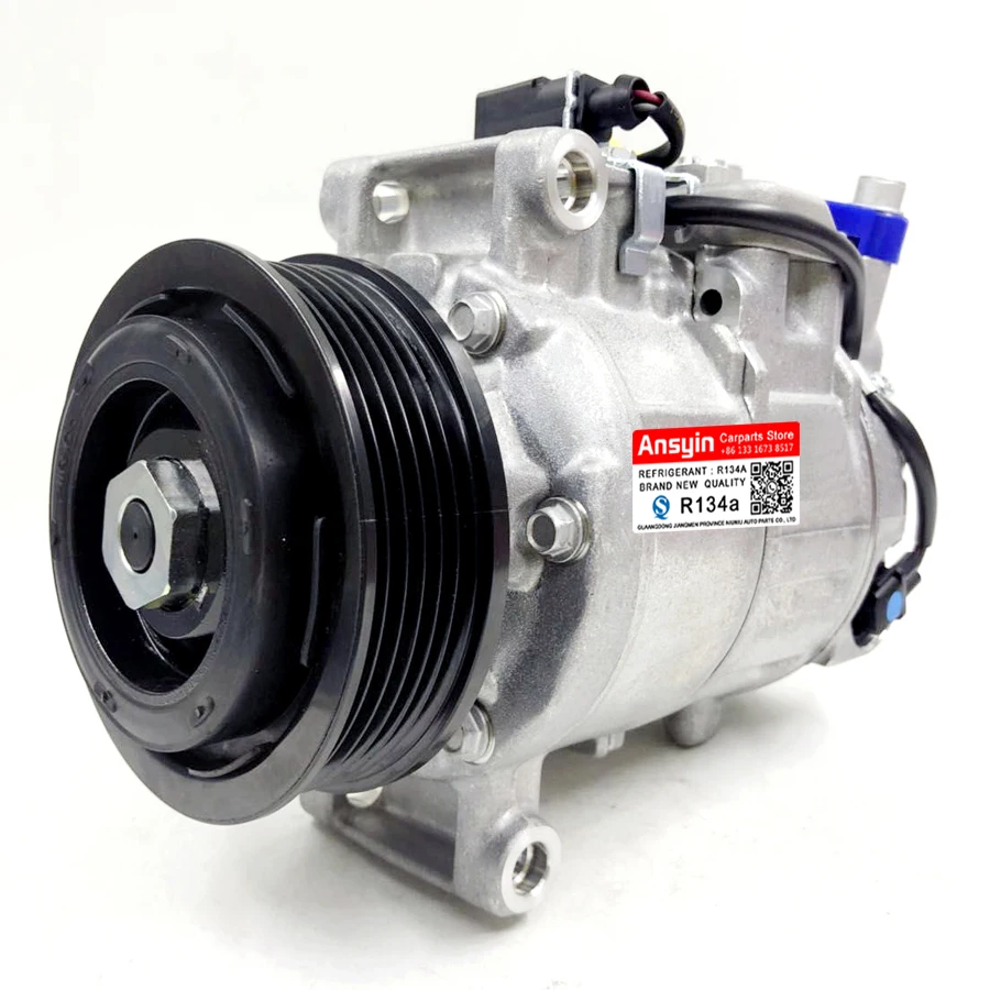 Компрессор кондиционера для Volkswagen Transporter T5 Multivan Amarok 7E0820803 7E0820803F 7E0820803J 7E0820803A 7E0260803G