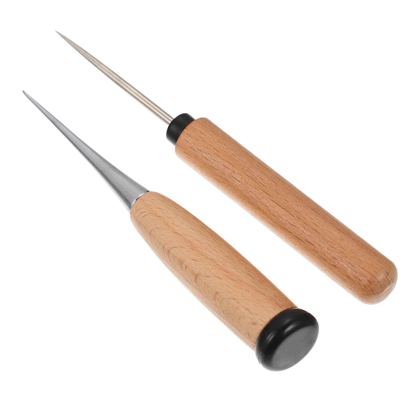 

Sewing Awls Stitching Tool Handle Stitcher Wooden Scratch Hand Repair Needle Punch Diy Kit Punching Tools Pin Craft Hole