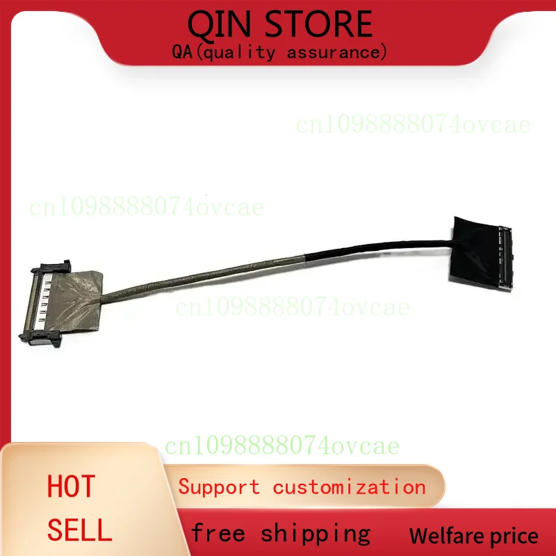 Фото Видеоэкран для Dell UltraSharp 27 U2722D U2722DX U2722DE AIO, настольный ЖК-дисплей, светодиодный ленточный гибкий кабель 750.06X06.0021 №2