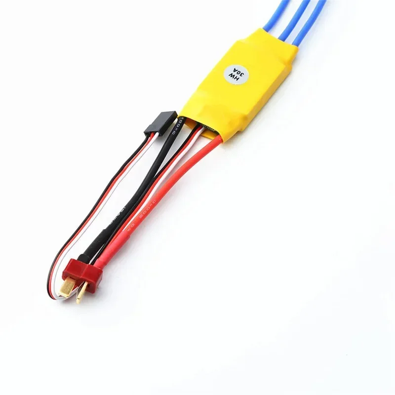Фото HW30A 30A ESC бесщеточный регулятор скорости двигателя XXD RC BEC ESC T-rex вертолетная лодка для FPV F450 мини квадрокоптер дрон №5