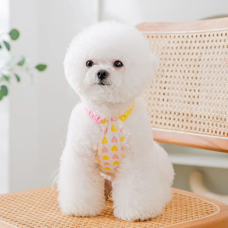 

Summer Spring Dog Clothes Puppy Princess Cat Dress Skrit Cherry Pineapple Blue Pink Pet Clothes Suppliers for Small Dogs Yorkie