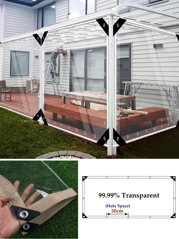 

Прозрачный ПВХ тент Tewango