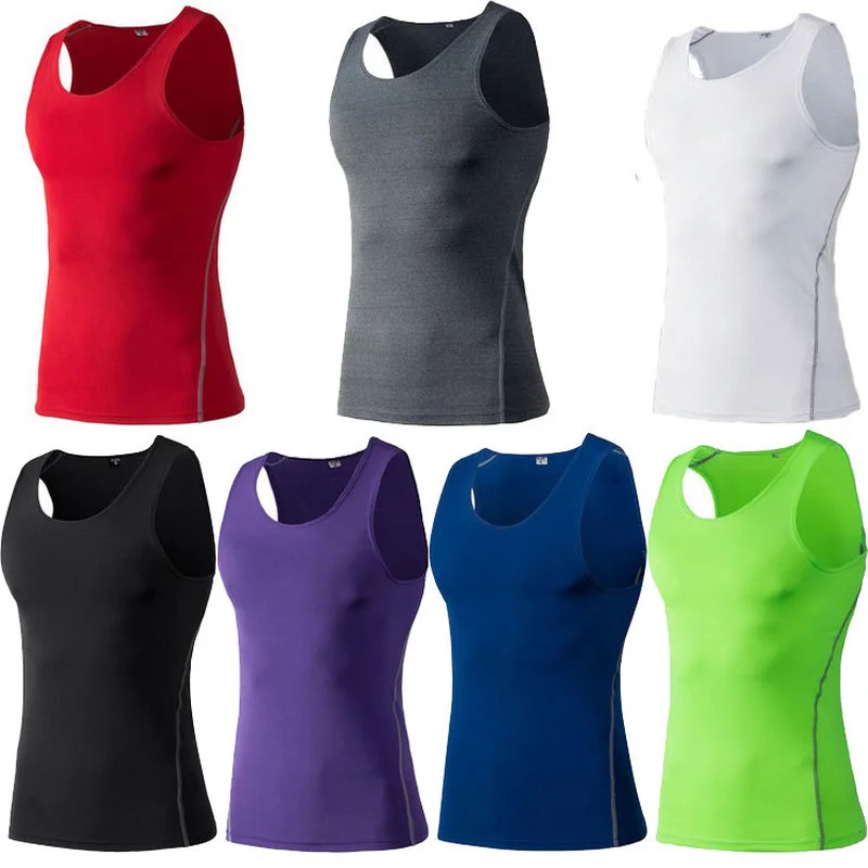 

Fashion 2022 PRO Stretch Sports Tights Sweat-absorbing GYM Tight Sports Yoga Workout Running Tank Top Body Shaper Sweat Vest