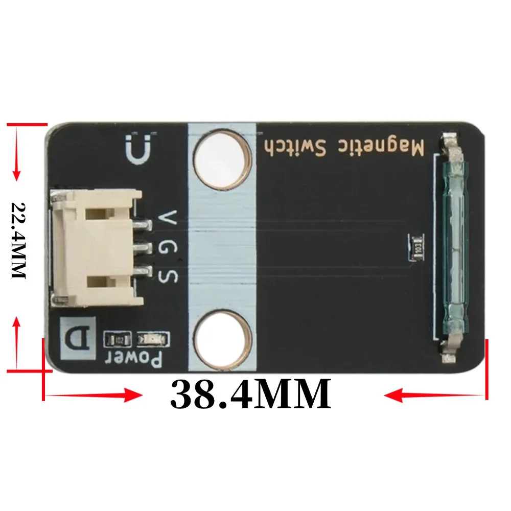 Фото Высококачественный надежный магнитный датчик Reed Switch с цифровым выходом и корпусом PH2.0 для Arduino, ESP32, Microbit, Raspberry Pi Plus №2