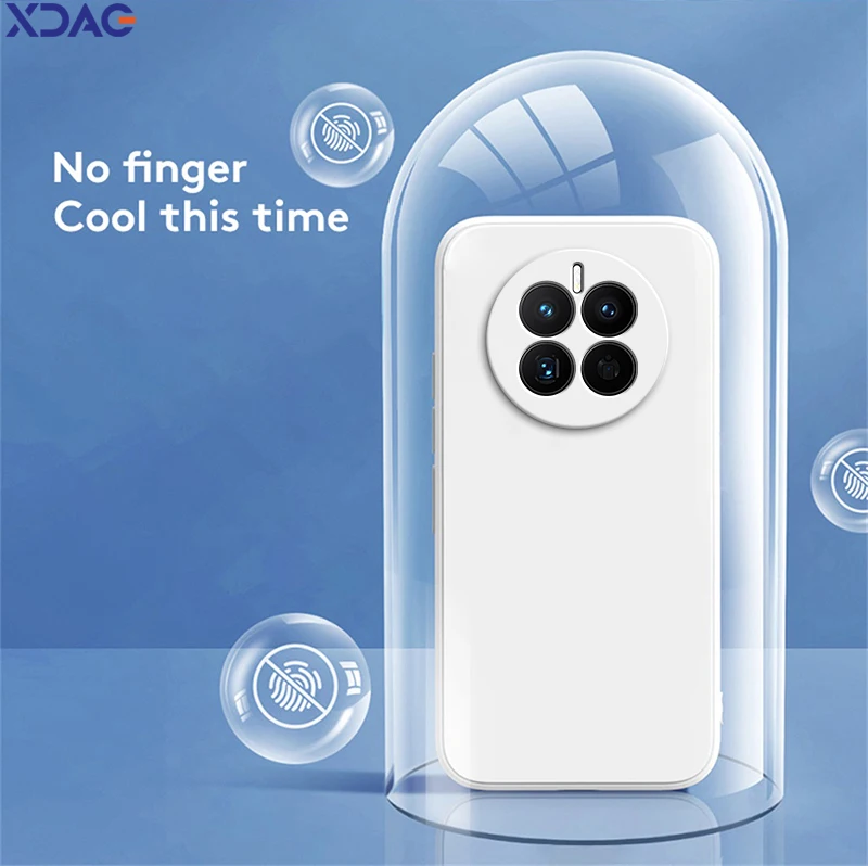 Оригинальный чехол карамельного цвета для Huawei Mate50 Mate 50 50E мягкий жидкий