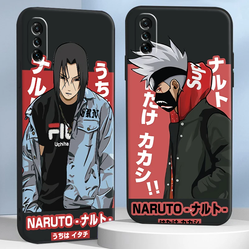 

NARUTO Anime Cartoon Phone Case For Xiao MI POCO X3 M3 Pro NFC F3 GT Protective ShockProof Back TPU Coque Original Funda