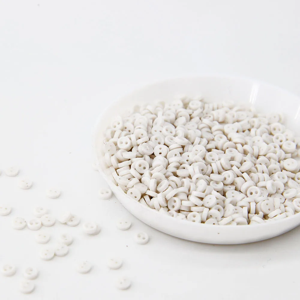 

250pcs 3mm Plastic Mini Round 2 Holes Buttons Sewing Doll Toys Clothes Accessories Scrapbooking Cardmaking 10 Colors